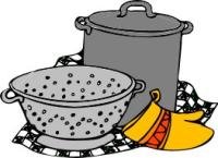 pasta cooker and colander